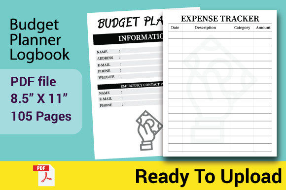 Download Budget Planner Logbook KDP Interior - Kdp Collection