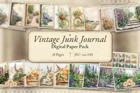 Download Grunge &amp; Vintage Paper Collection - Vintage Collection