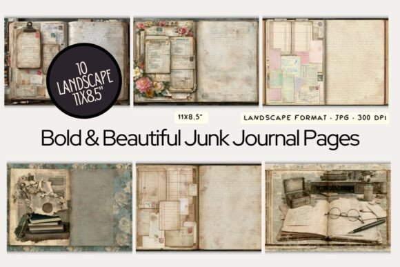 Download Old Vintage Office Junk Journaling Pages - Vintage Collection