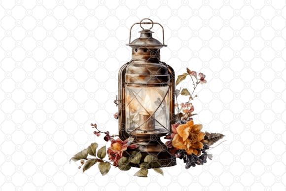 Download Oil Lamp PNG, Vintage Lantern PNG, 005 - Vintage Collection