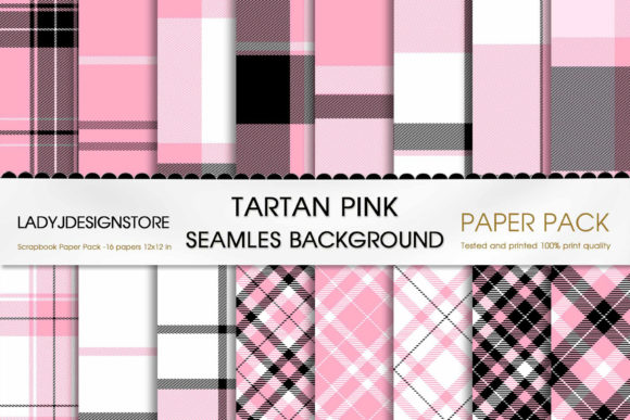 Download Plaid Pink Digital Paper Tartan - Tartan Collection