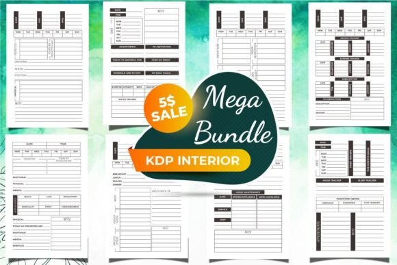 Download KDP Interior Template Mega Bundle Vol.4 - Kdp Collection