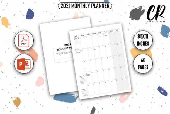 Download 2021 Monthly Planner (US) - KDP Interior - Kdp Collection