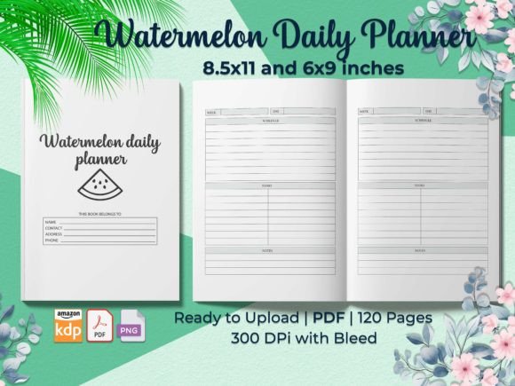 Download Watermelon Daily Planner KDP Interiors - Kdp Collection
