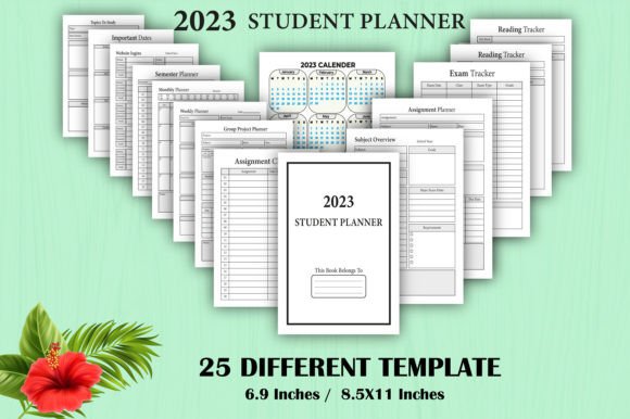 Download 2023 Student Planner  for  KDP Interior - Kdp Collection