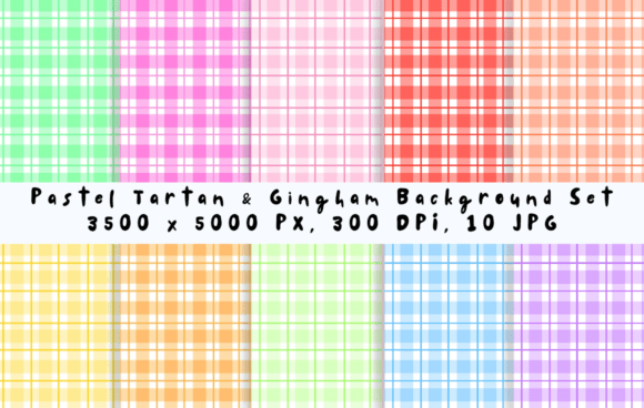 Download Pastel Tartan and Gingham Background - Tartan Collection