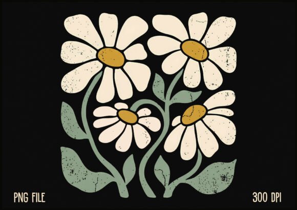 Download Vintage Daisy Flower Shirt - Vintage Collection