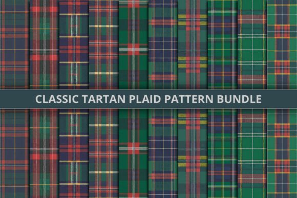 Download Classic Tartan Plaid Pattern Bundle - Tartan Collection