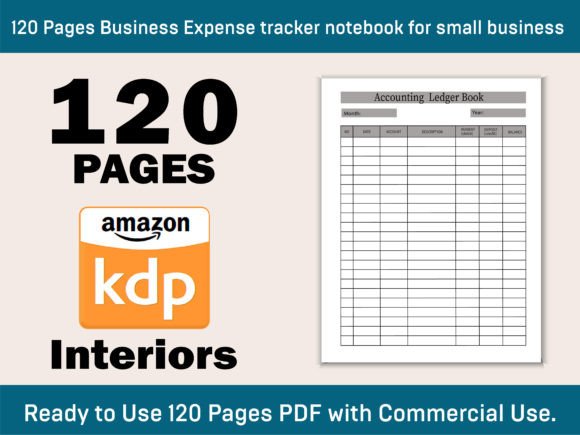 Download Business Expense Tracker Kdp Interior - Kdp Collection