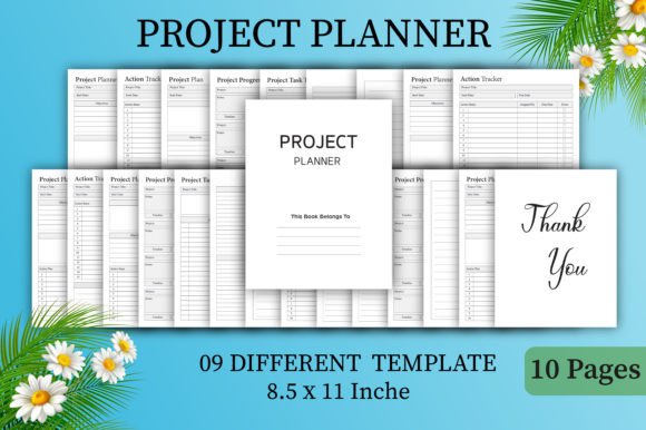 Download Editable Project Planner for KDP - Kdp Collection