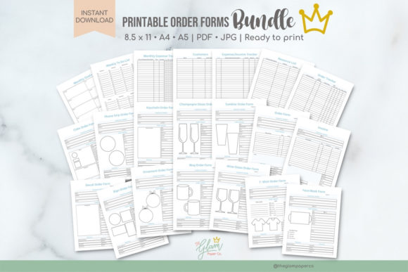 Download Printable Order Forms and Trackers, KDP - Kdp Collection