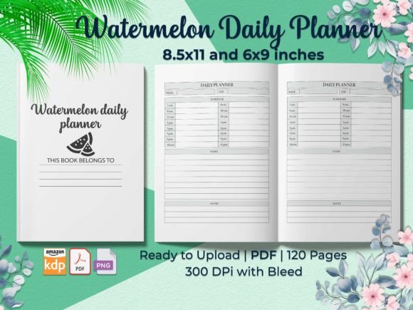 Download Watermelon Daily Planner KDP Interiors - Kdp Collection