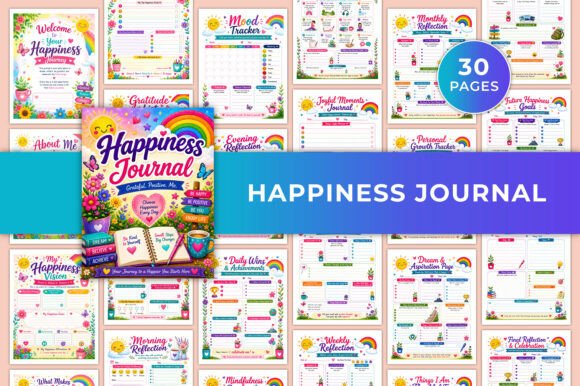 Download Happiness Journal KDP Graphic - Kdp Collection