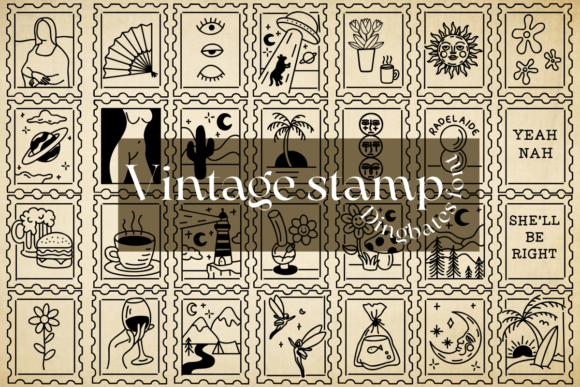 Download Vintage Stamp - Vintage Collection
