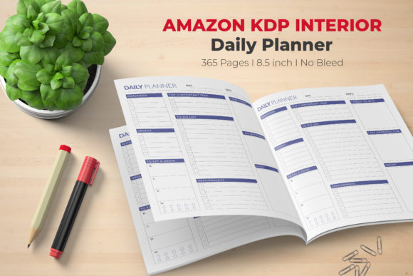 Download Daily Planner Printable Book &amp; KDP - Kdp Collection