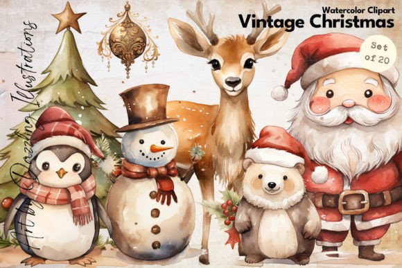 Download Vintage Christmas | Retro Christmas - Vintage Collection