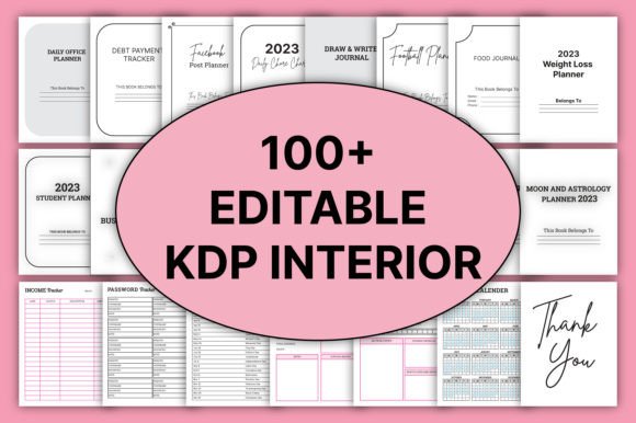 Download 100+ Editable KDP Interiors - Kdp Collection